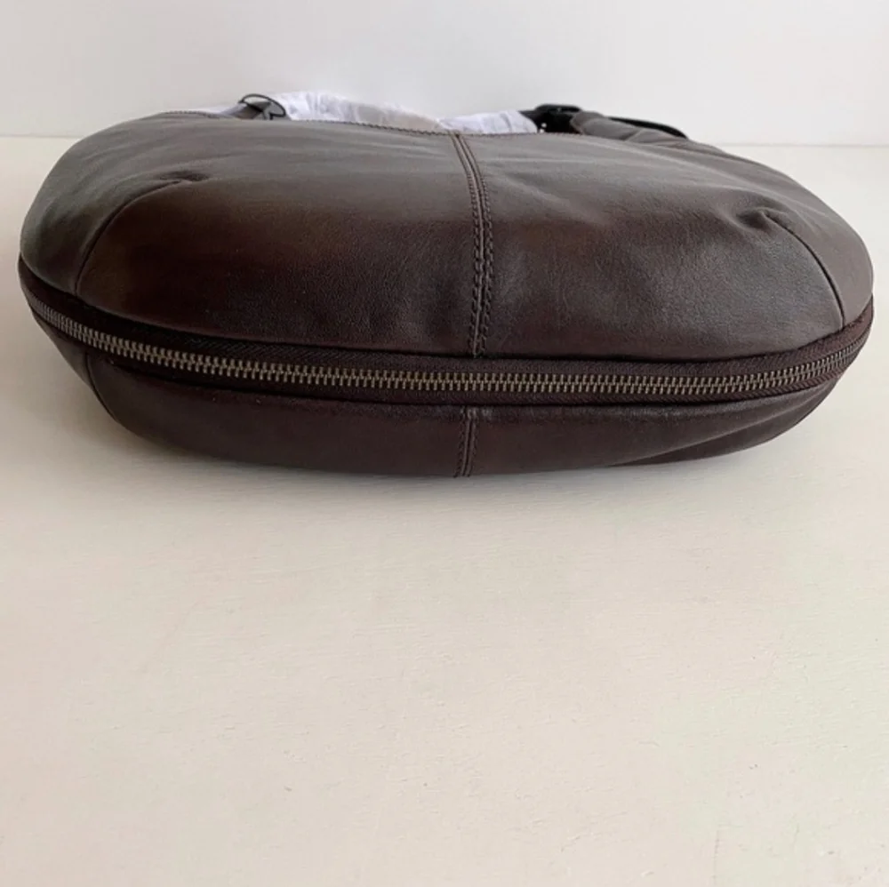 🤎▪️FRYE ▪️ Brown Leather  GINA Hobo SHOULDER  Bag